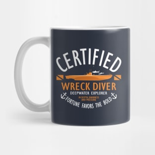 Wreck Diver Deepwater Explorer Mug